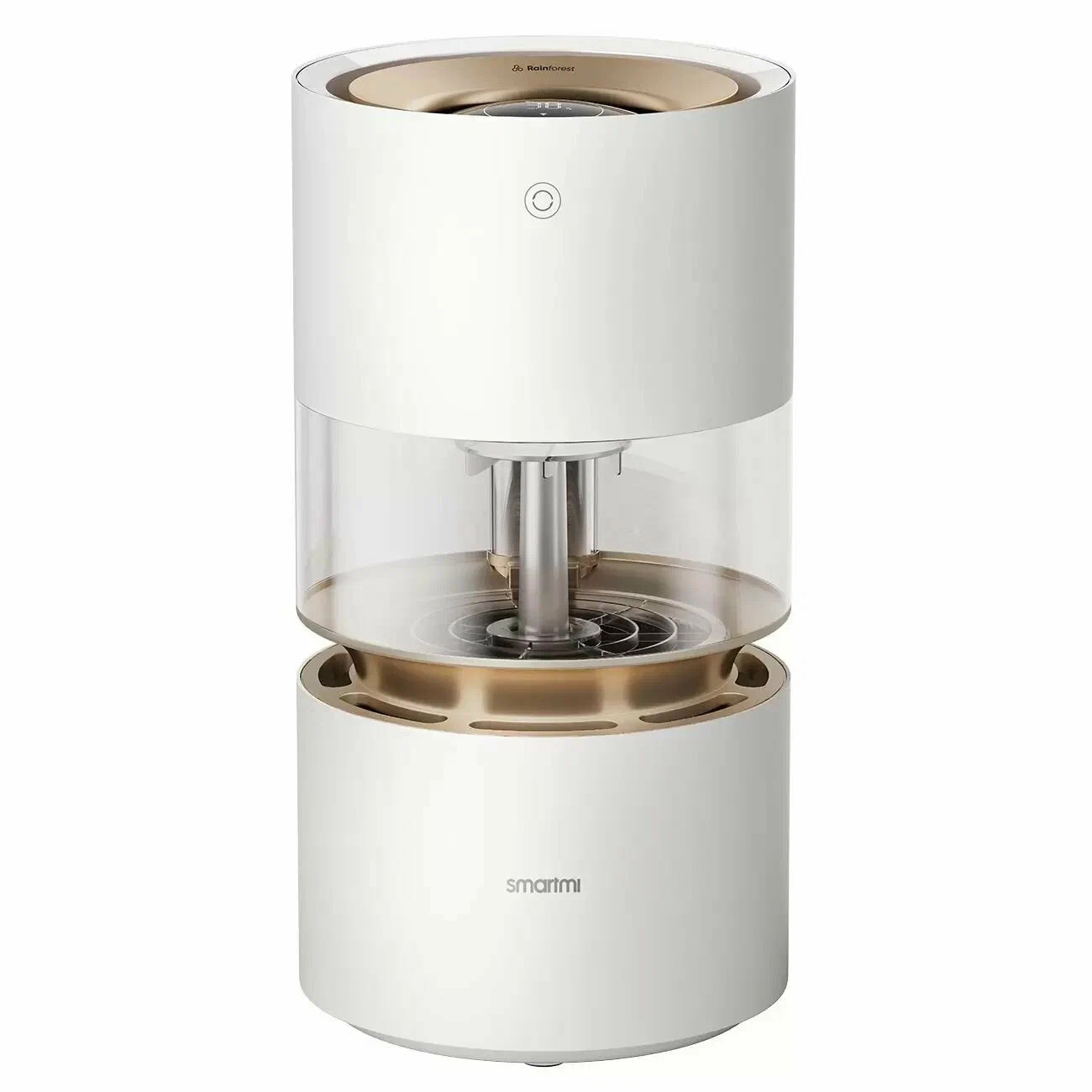 Мойка воздуха Smartmi Humidifier Rainforest с ионизацией, сенсорный дисплей, самоочистка, емкость 3л, 15 часов работы, управление с приложения Mi Home