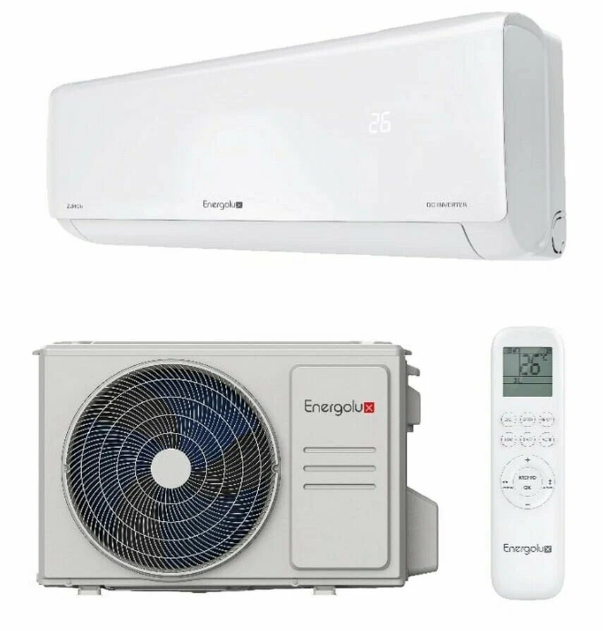 Сплит-система Energolux ZURICH SAS24Z5-AI/SAU24Z5-AI, инвертор, белый