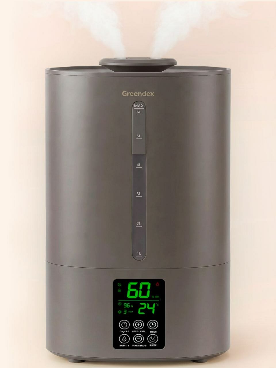 Увлажнитель 6L Antique Bronze 6л, ультразвуковой, бронзовый